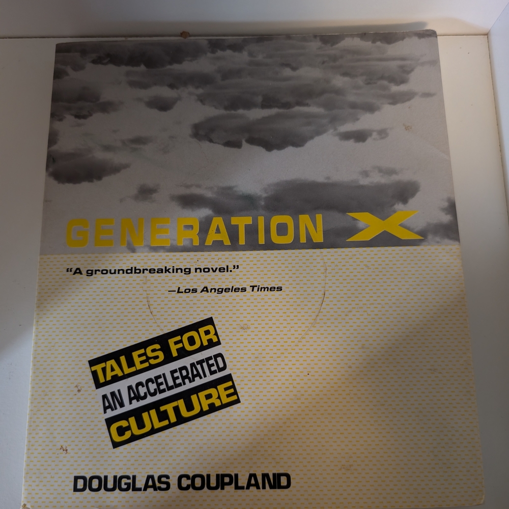 Generation X by Douglas Coupland Book